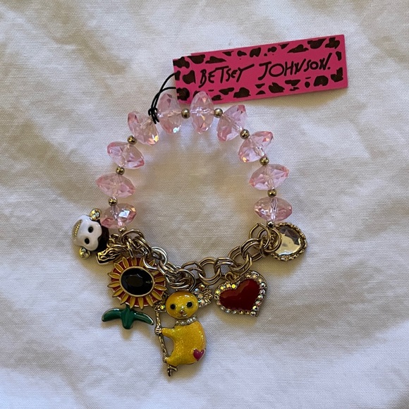 Betsey Johnson Koala Charm Bracelet - Picture 1 of 6